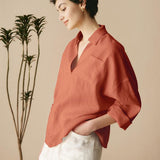 Ulla Oversized Skjorte