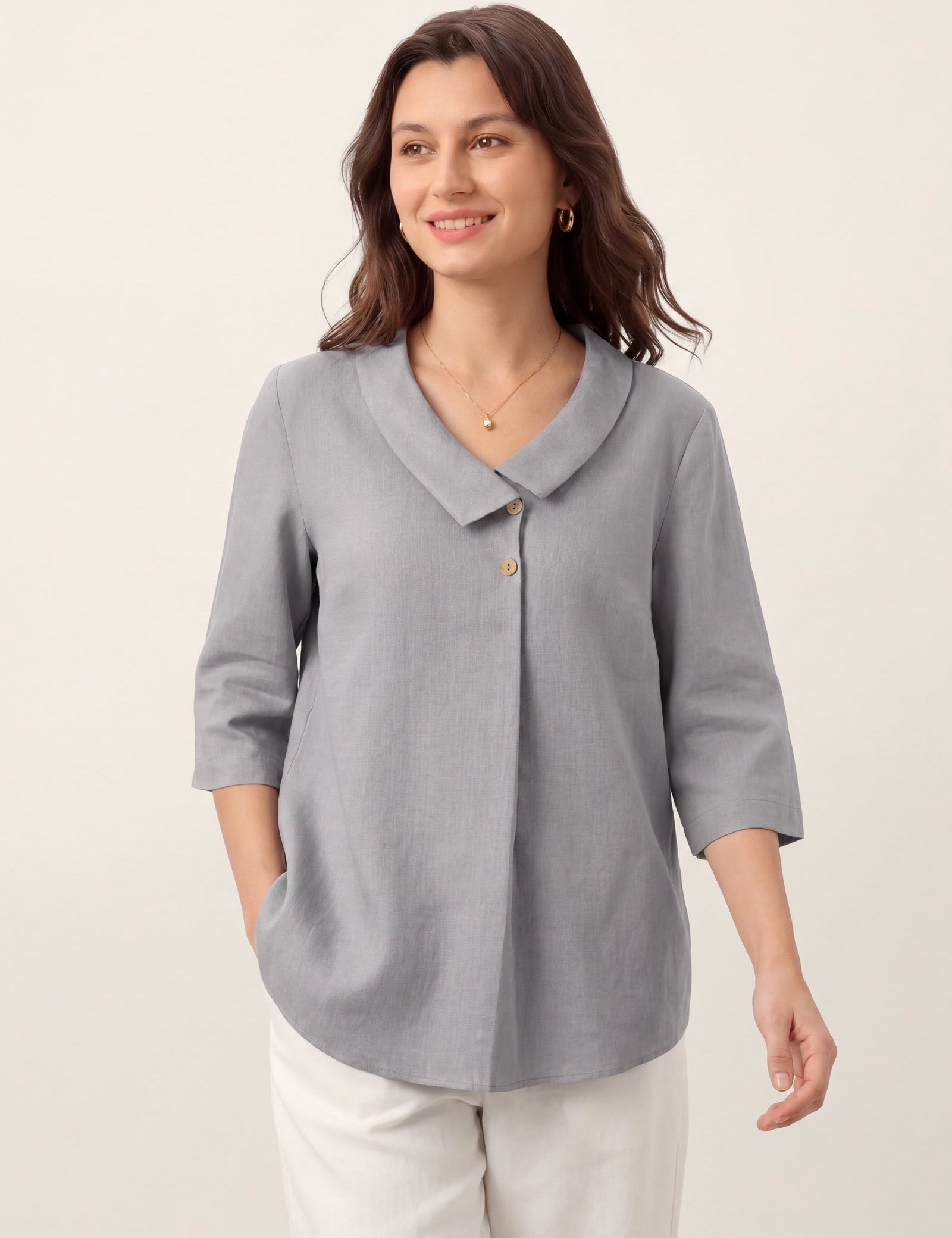 Vibeke Plisseret Top