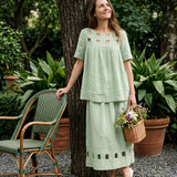 Kirstine Plisseret Top