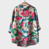 Blomster | Håndlavet Kvindebluse