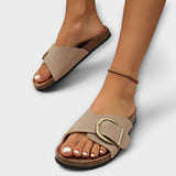 Joanna | Stilfulde Buckle Slide Sandaler