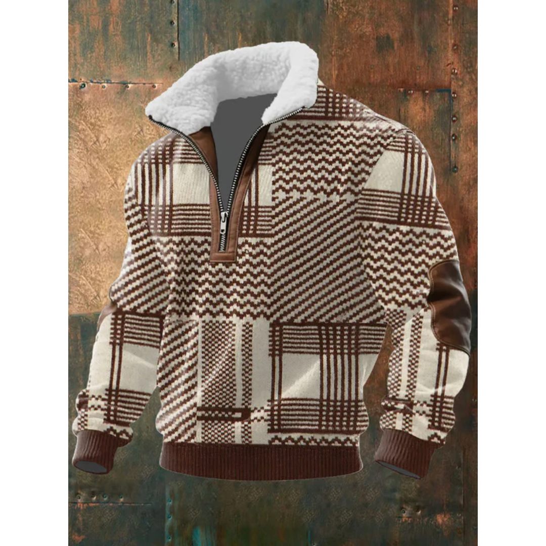 Ettiene™ | Fleece polo med lynlås og høj krave