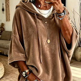 Noemi | Luxe Velours Oversized Hoodie