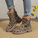 Emilie | Stilfulde Leopard Støvler