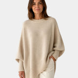 Nadia Oversized Striktrøje