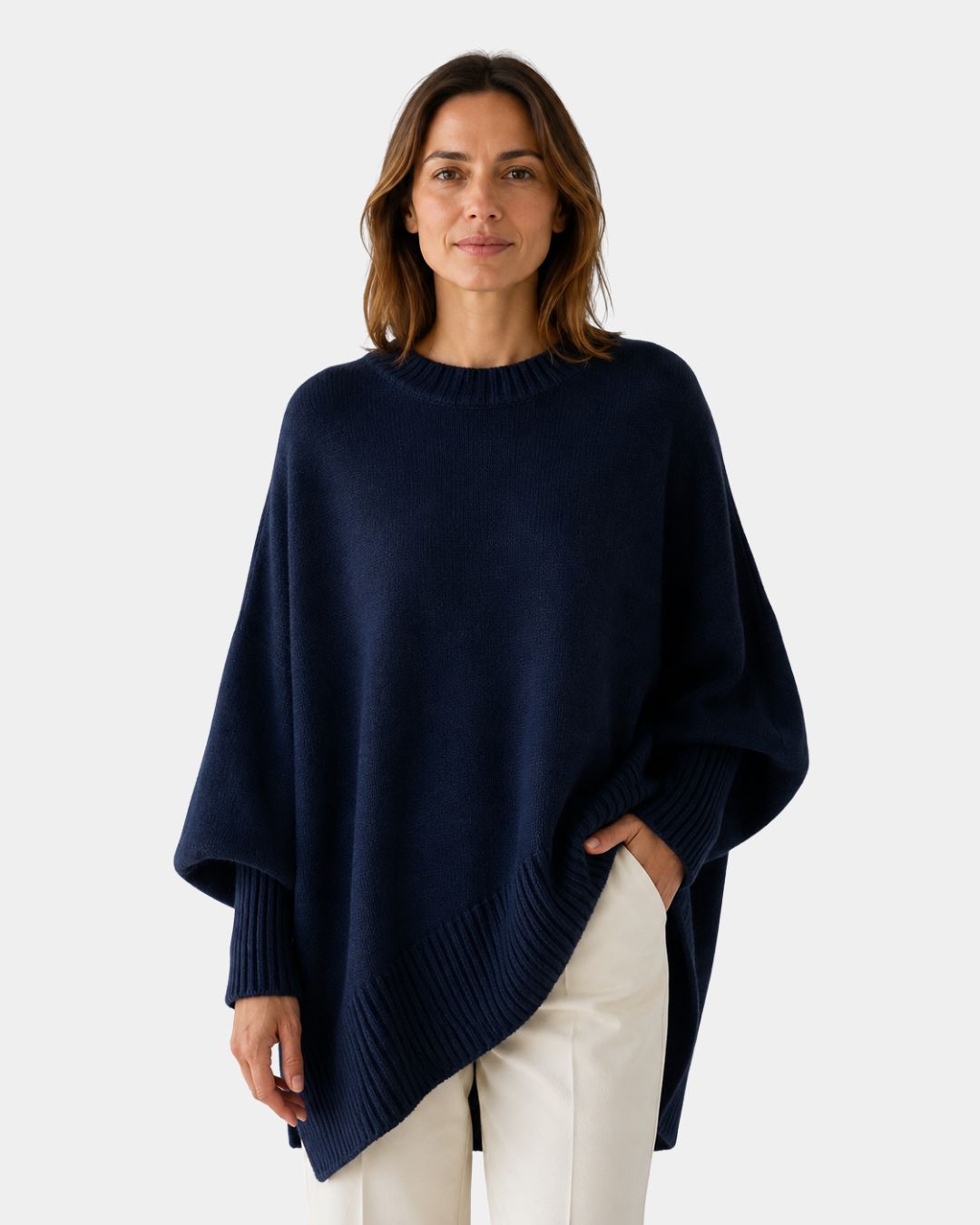 Nadia Oversized Striktrøje