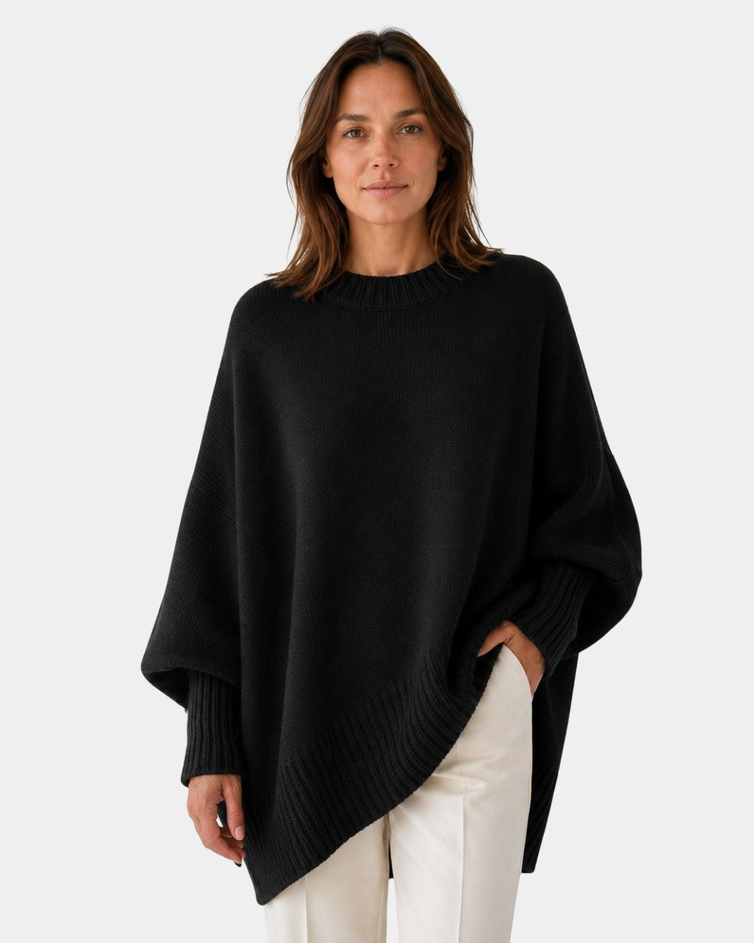 Nadia Oversized Striktrøje