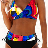 Earle | Farverig bikinibadedragt