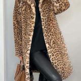 Hanne Leopard Jakke