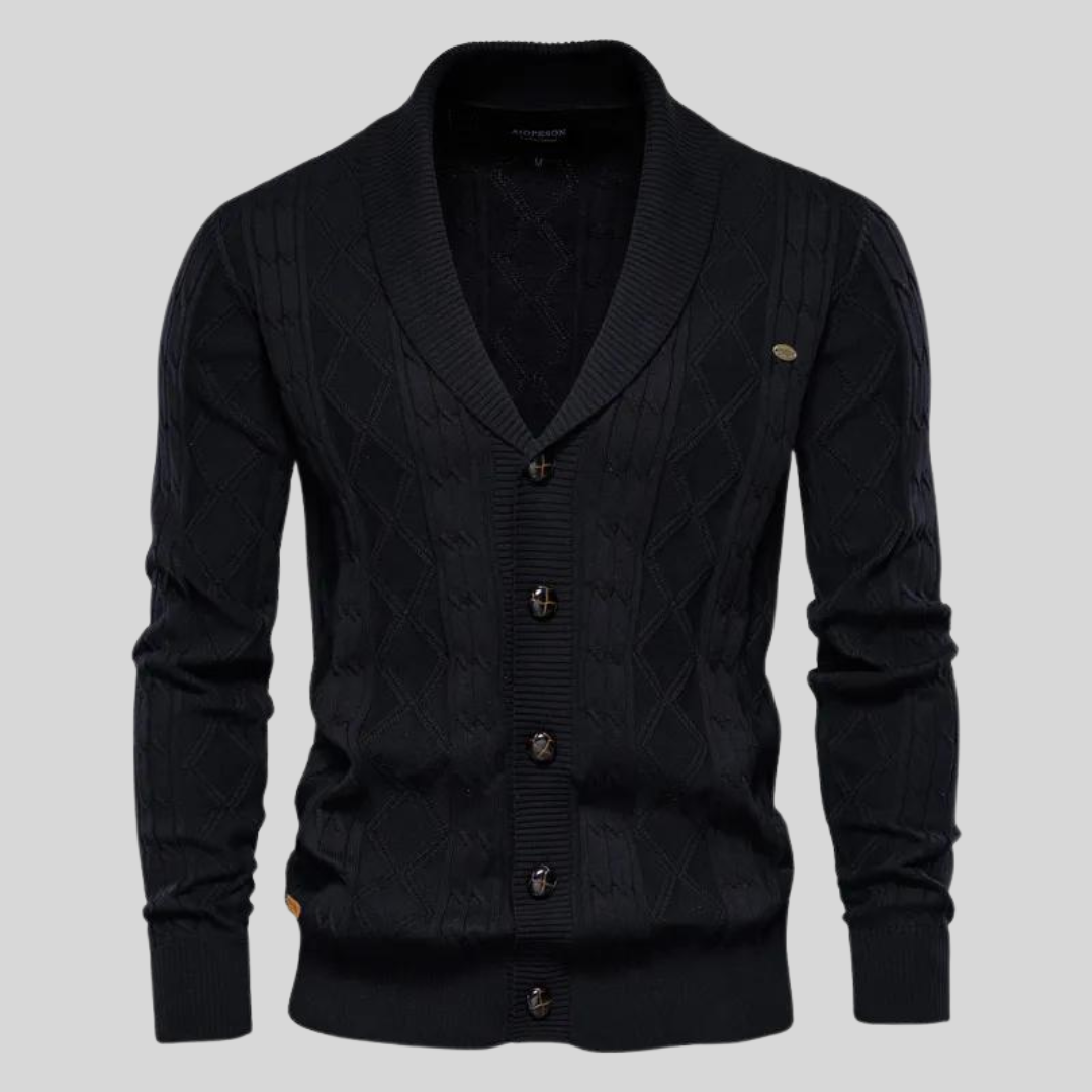 Niels | Chic Strikket Cardigan
