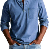 Frederik | Vintage Henley Trøje