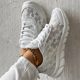 Augusta | Elegante sneakers af mesh