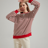 LENA | Oversized stribet sweater