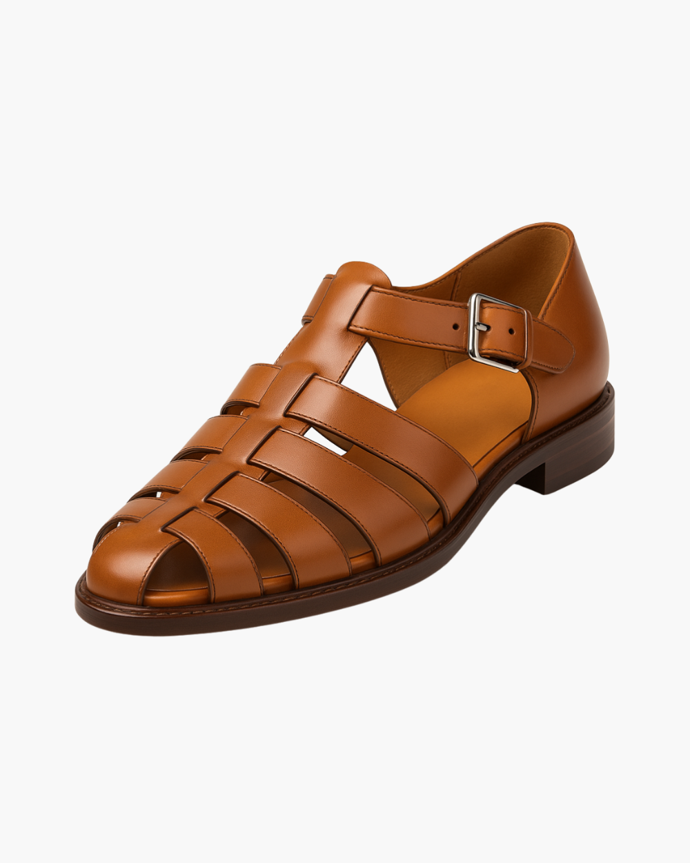 Renaud™ | Elegant lukket sandal med rem og spænde