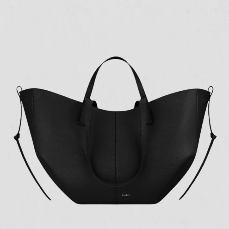 PERNILLA™ – FORMFAST SHOPPINGTASKE MED ELEGANTE RYNKEDETALJER
