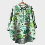 Blomster | Håndlavet Kvindebluse