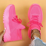 Lise | Stilfulde Letvægts Hvide Sneakers