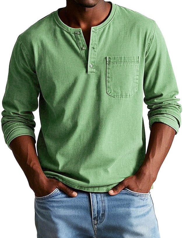 Frederik | Vintage Henley Trøje