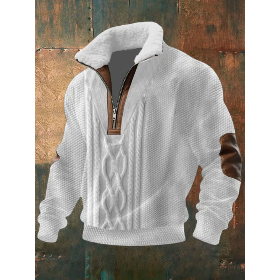 Ettiene™ | Fleece polo med lynlås og høj krave