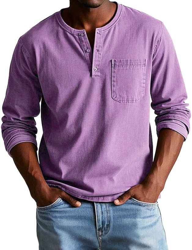 Frederik | Vintage Henley Trøje