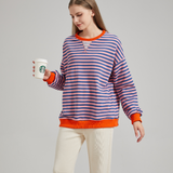 LENA | Oversized stribet sweater