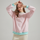 LENA | Oversized stribet sweater