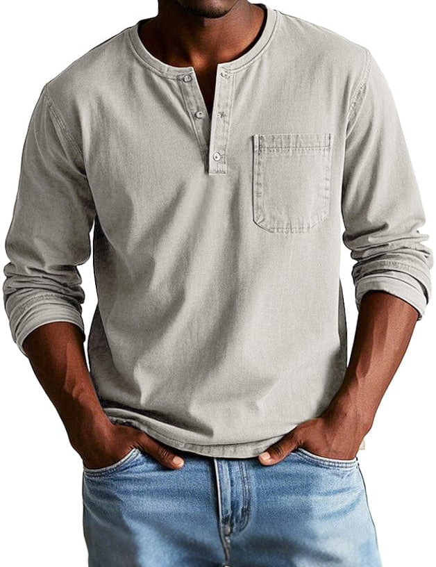 Frederik | Vintage Henley Trøje