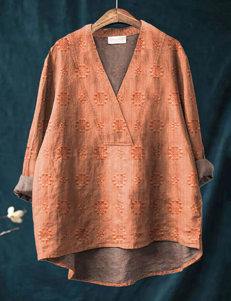 Cara | Linnedbluse