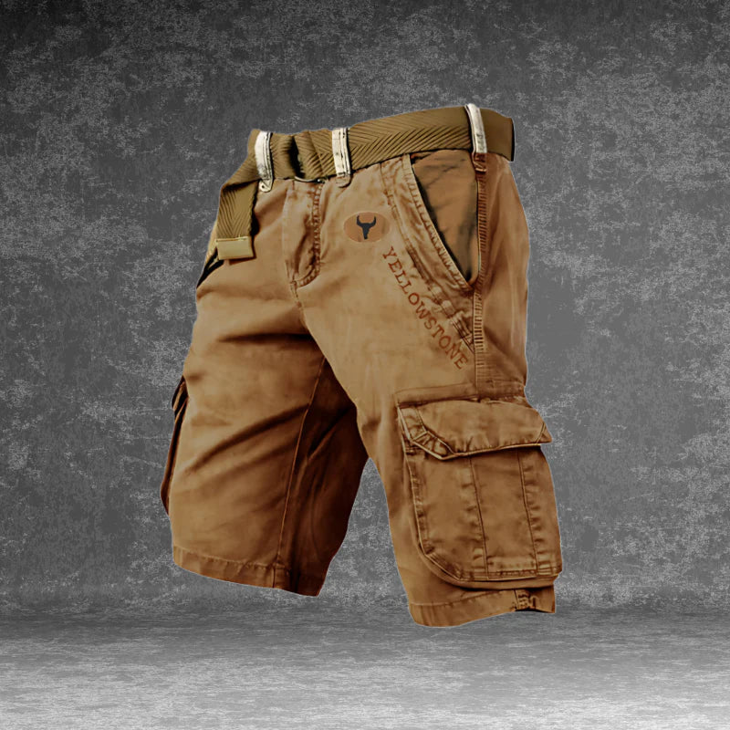 Premium Cargo Shorts med 6 Lommer