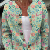 Ida Blomstret Cardigan