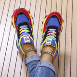 Olivia | Legende Regnbue Sneakers