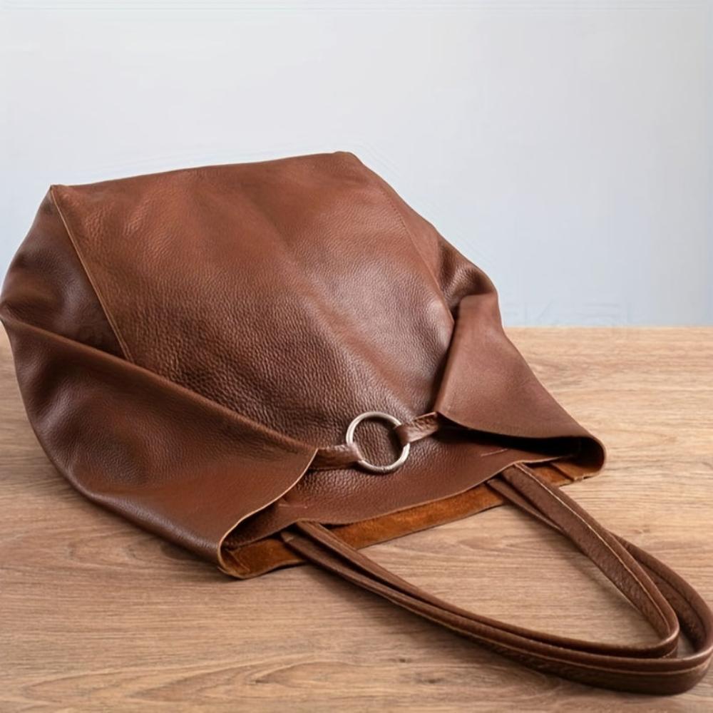 DAGMAR™ – RETRO HÅNDTASKE MED EKSTRA STOR KAPACITET