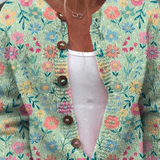 Ida Blomstret Cardigan