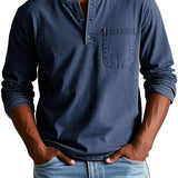 Frederik | Vintage Henley Trøje