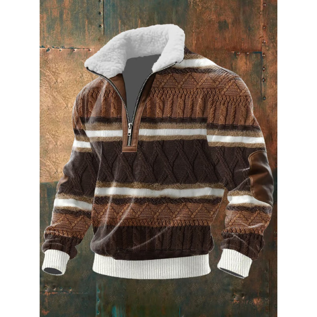 Ettiene™ | Fleece polo med lynlås og høj krave
