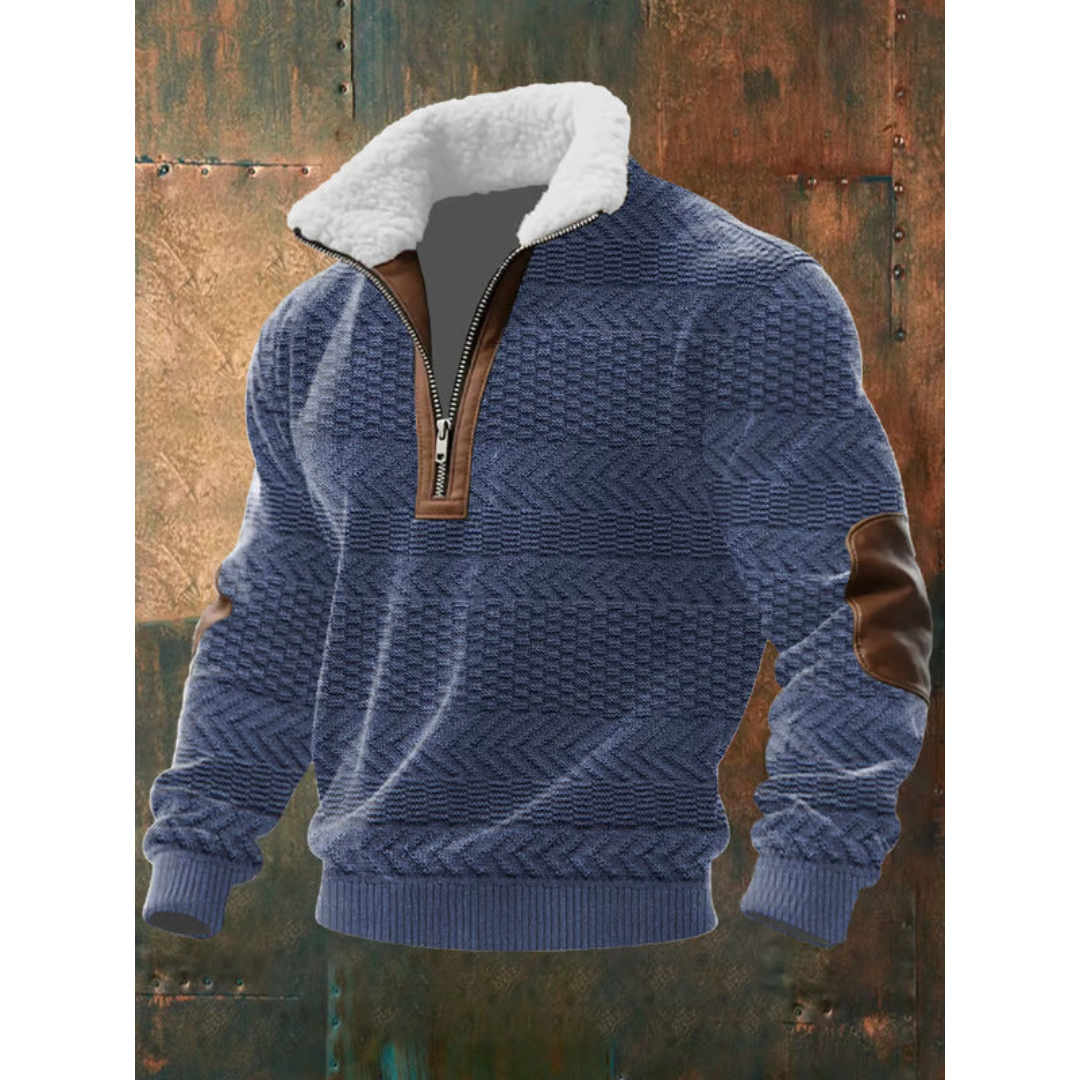 Ettiene™ | Fleece polo med lynlås og høj krave