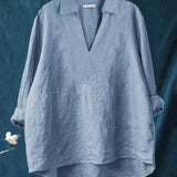 Maria™ - Linnedbluse