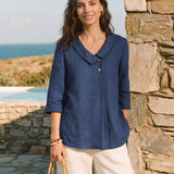 Vibeke Plisseret Top