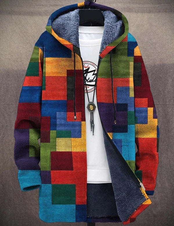 Sam | Luksuriøs Kunst-Inspireret Cardigan