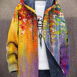 Sam | Luksuriøs Kunst-Inspireret Cardigan