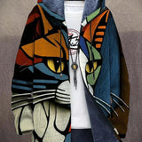 Sam | Luksuriøs Kunst-Inspireret Cardigan