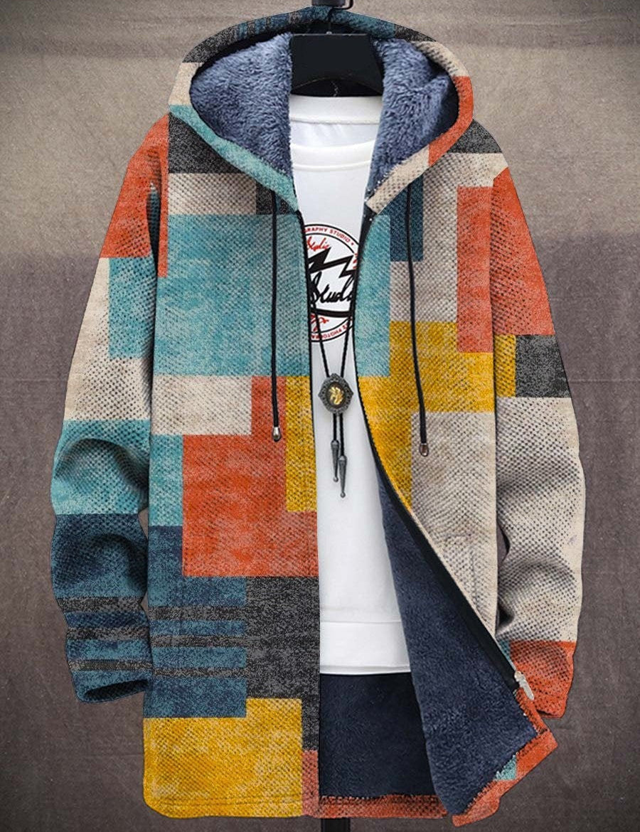 Sam | Luksuriøs Kunst-Inspireret Cardigan