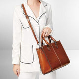 HANNELORE™ – ELEGANT LÆDERRYGGSÆK MED MODERNE TWIST