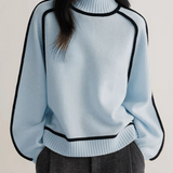 Emilie | Premium Rullekrave-jumper