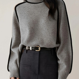 Emilie | Premium Rullekrave-jumper