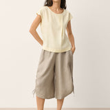 Mona Plisseret Top
