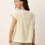 Mona Plisseret Top