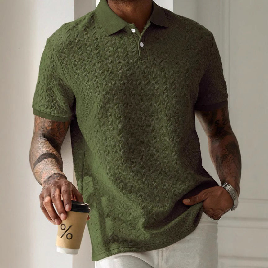 Esben | Struktureret poloshirt