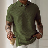 Esben | Struktureret poloshirt