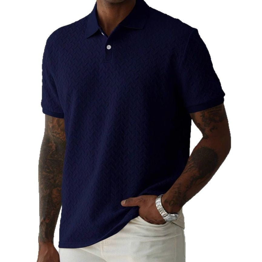 Esben | Struktureret poloshirt